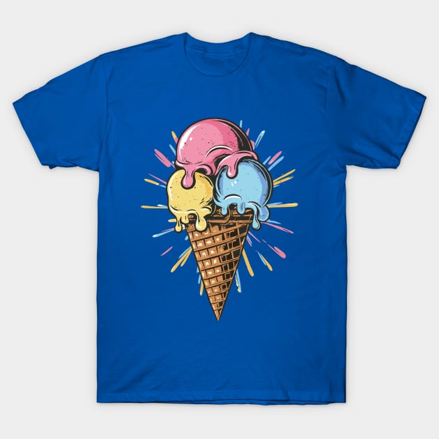 National Ice Cream Day – December T-Shirt by irfankokabi